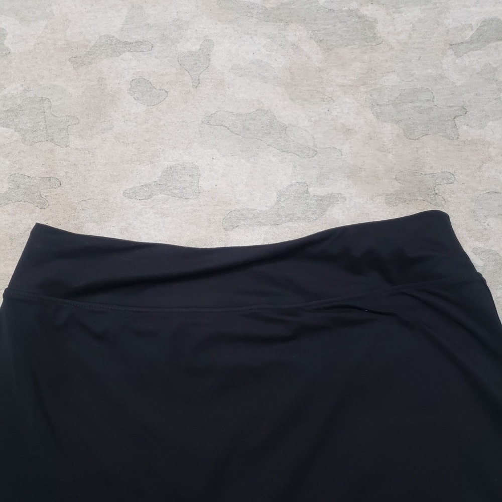Nike Skort Women Small Black Dri-Fit Tennis Golf Pull On Outdoors Sports - Picture 3 of 9